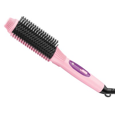 2018 hot selling Free sample hair straightening comb electric straightening brush